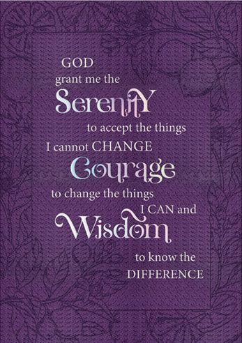 Exkluzív műbőr angol napló Serenity Prayer