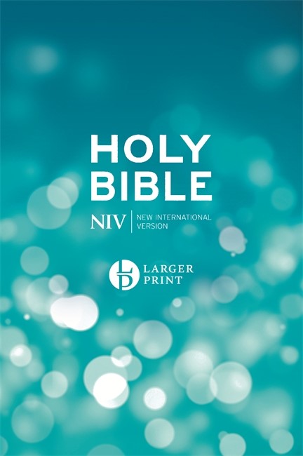 Angol Biblia New International Version Larger Print Bible