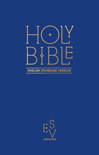 Angol Biblia ESV Anglicised Pew Bible, Blue HB