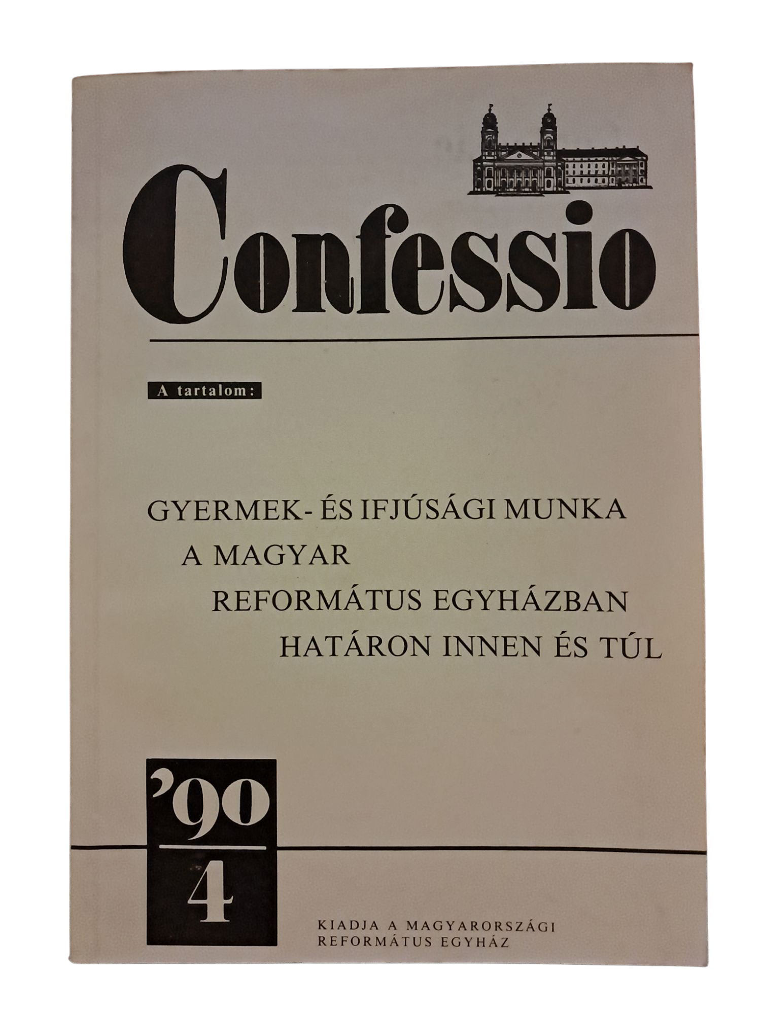 Confessio 1990/4. szám