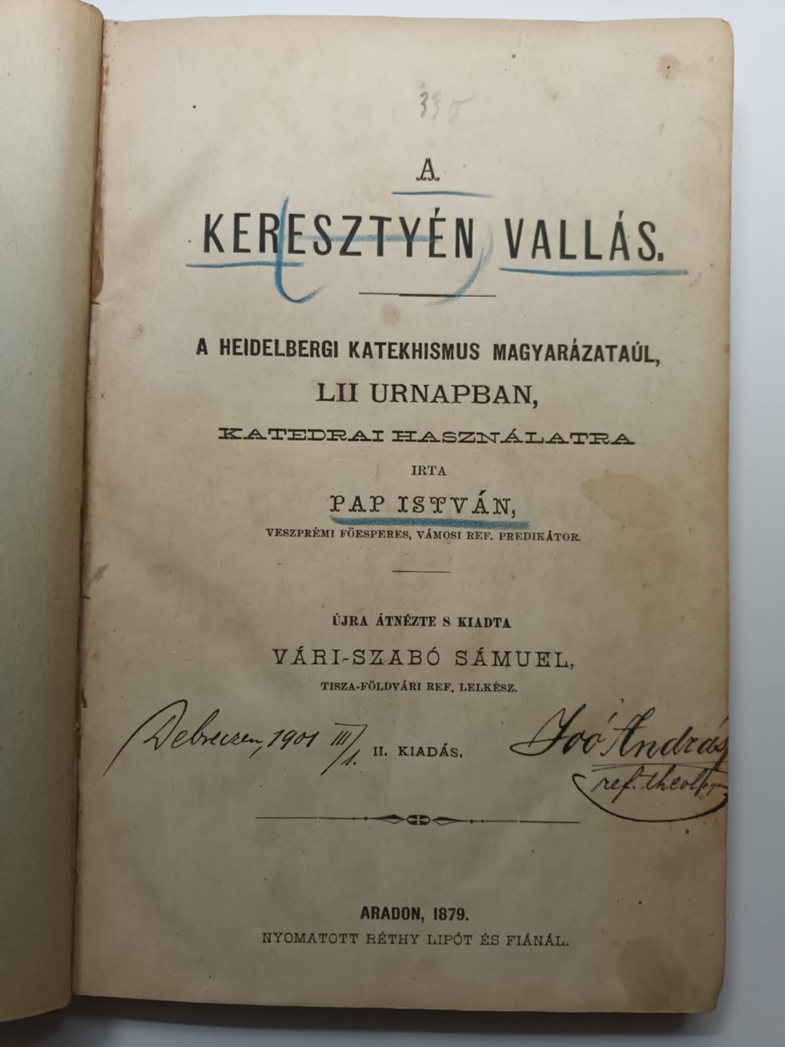 A keresztyén vallás
