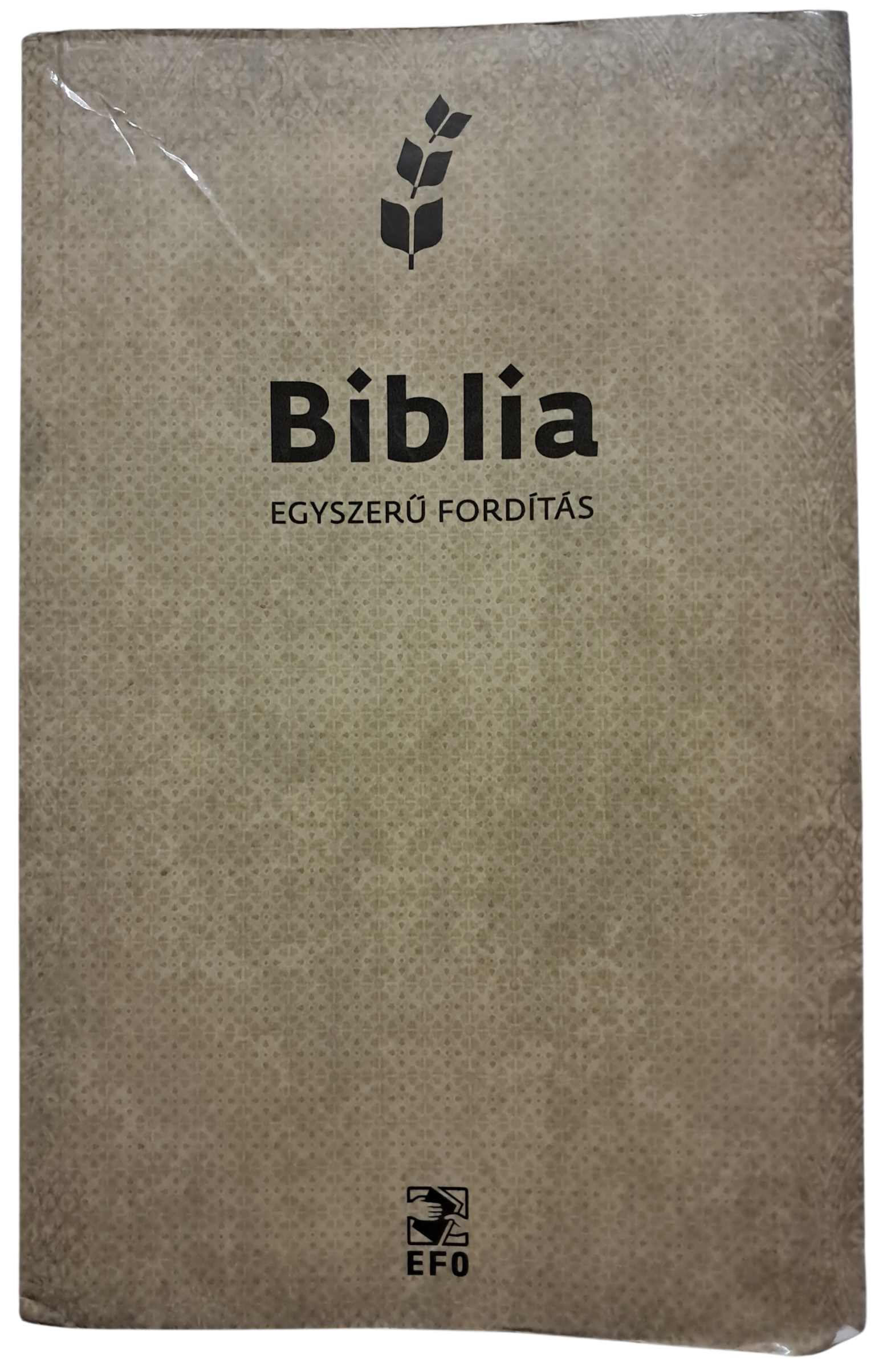 Biblia egyszerű fordítás texturált borító