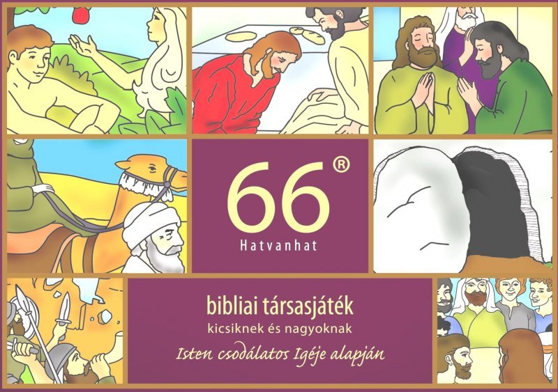 66 bibliai társasjáték