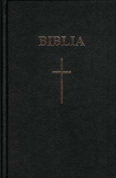 Román Biblia Cornilescu fekete Jézus szavai piros betűvel