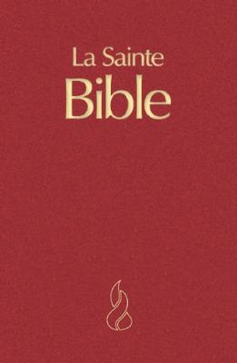 Francia Biblia Segond, nagy méret, bordó