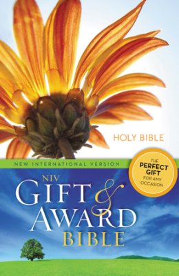 Angol Biblia New International Version Gift and Award Bible Flower Design Paperback