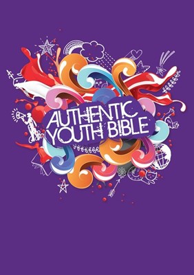 Angol Biblia Easy-to-Read Version Authentic Youth Bible Purple