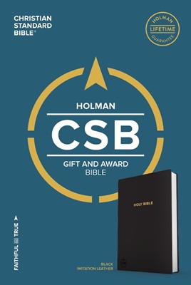 Angol Biblia Christian Standard Bible Gift and Award Bible Black