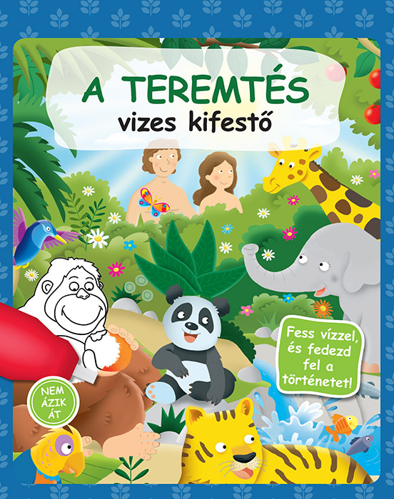 A teremtés - vizes kifestő