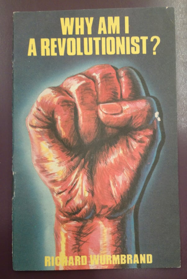 Why am I a Revolutionist?