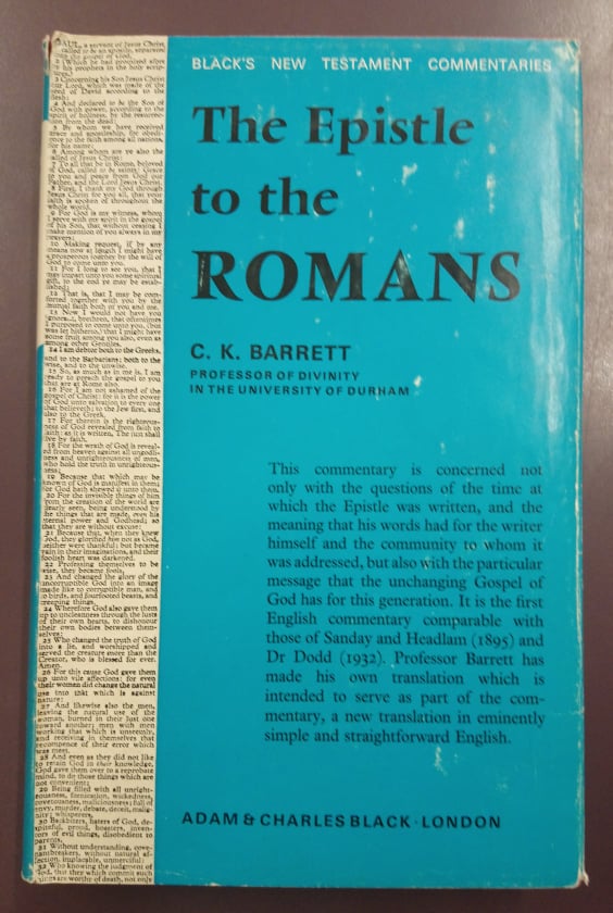 The Epistle to the Romans