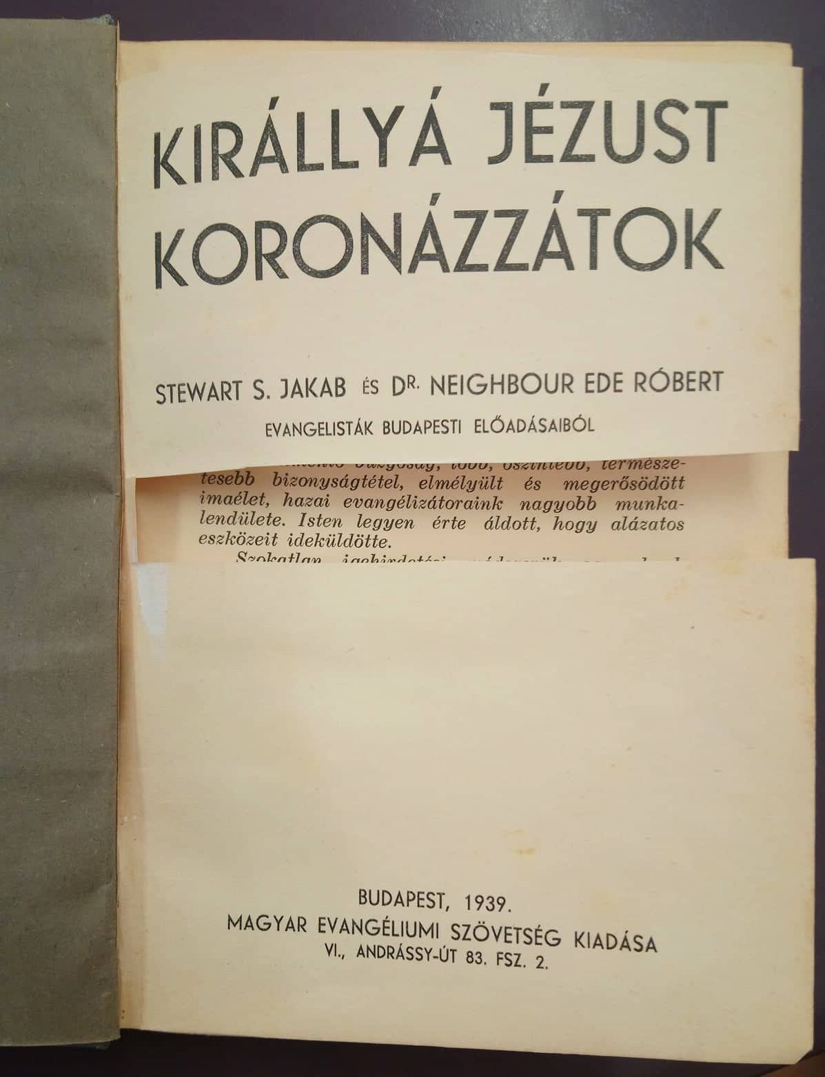 Királlyá Jézust koronázzátok