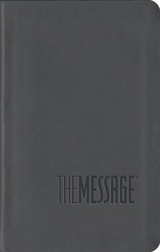 Angol Biblia - The Message (Leatherlike, Grey)