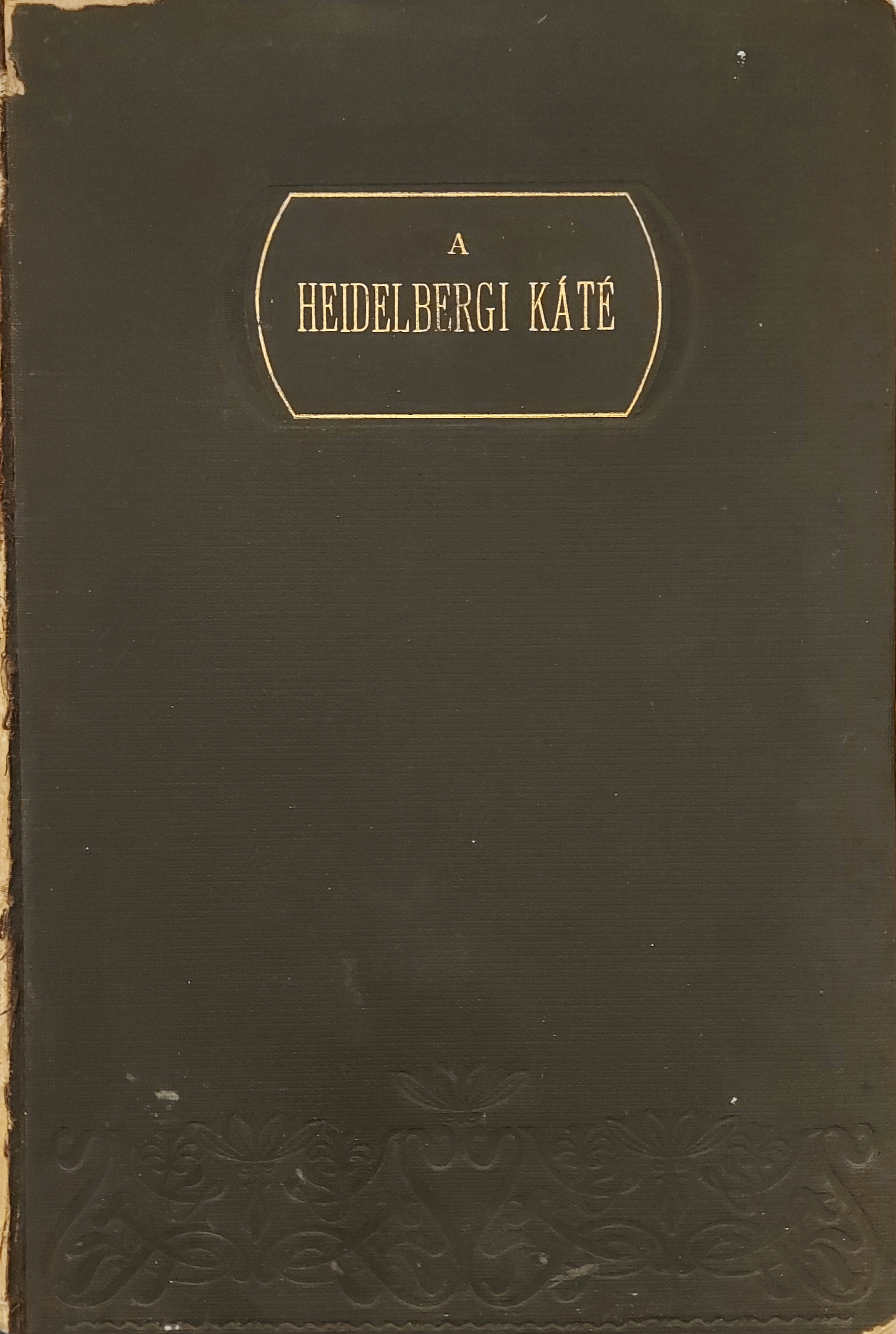 A heidelbergi káté ötvenkét egyházi beszédben 1. és 2. kötet egybekötve