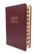 Biblia Károli közepes bordó regiszteres