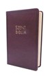 Biblia Károli közepes bordó