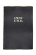 Biblia Károli nagy exkluzív bőrkötés fekete