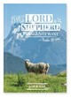 Keménytáblás angol napló The Lord is my Shepherd