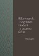 Hálanapló, Isten mindent a javamra fordít (barna-kék mintás)