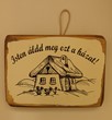 Falitábla Isten, áldd meg ezt a házat!