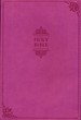 Angol Biblia NIV large print value bible pink leather
