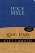 Angol Biblia King James Version Gift and Award Bible - Blue