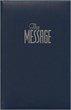 Angol Biblia The Message: The Bible in Contemporary Language Numbered Edition, Blue, Padded, Hardback Text Bible