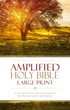 Angol Biblia Amplified Bible Large Print Hard Cover
