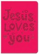 Exkluzív műbőr angol napló Jesus Loves You