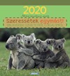 Képeslapos falinaptár 2020 Állatos naptár