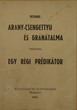 Arany-csengettyű és gránátalma, Egy régi prédikátor